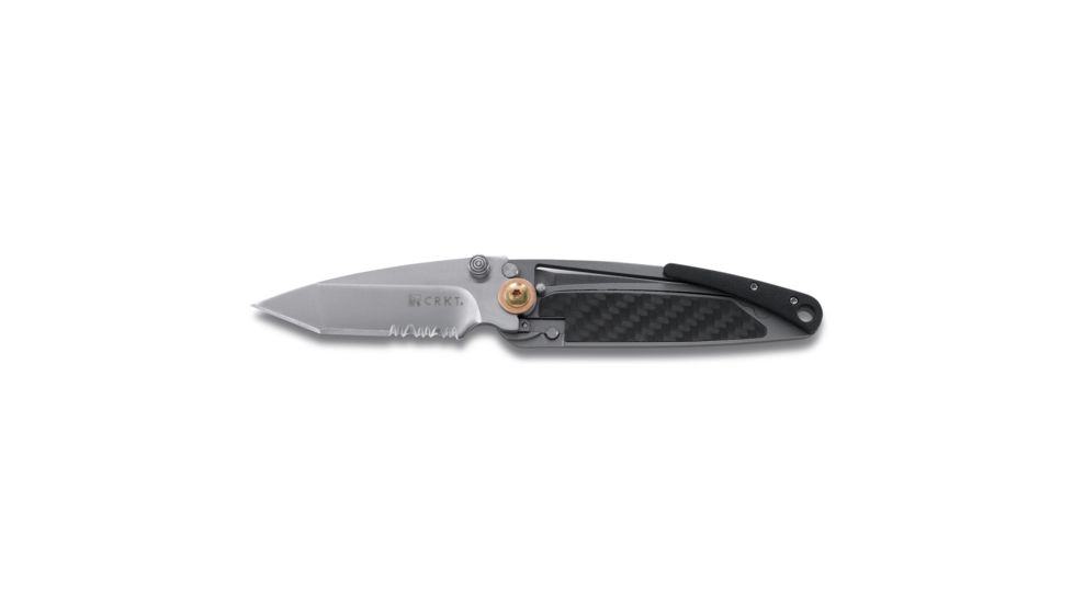 CRKT K.I.S.S. ASSist Knife - 2.75in. Tanto Blade, Combo Edge 5665