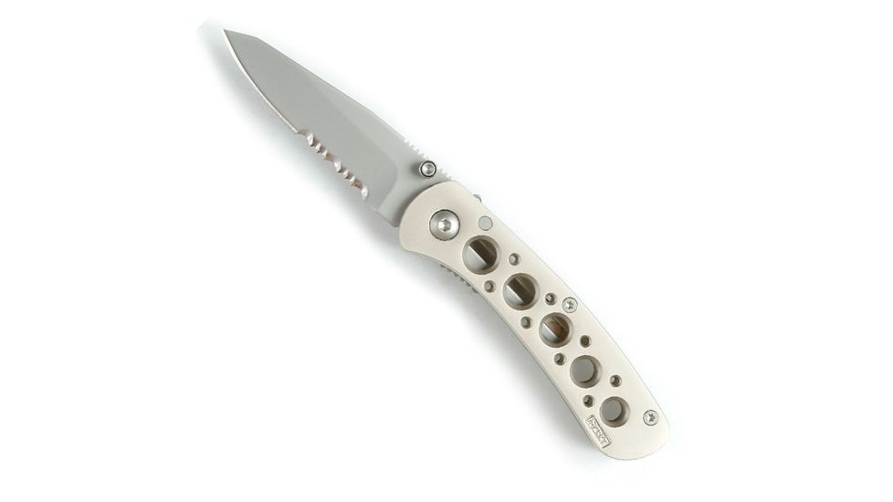 CRKT 14K Mt. Shasta Knife - Combo Edge, LAWKS 6611N