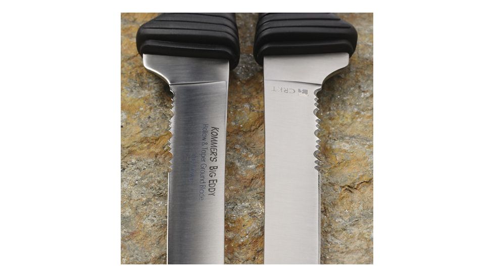 CRKT Kommer's Big Eddy Knife - 6.75in. Blade, Nylon Sheath, Combo Edge 3008