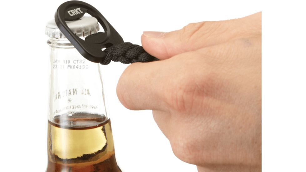 CRKT Bottle Opener Paracord Accessory - Black, Black 9450K