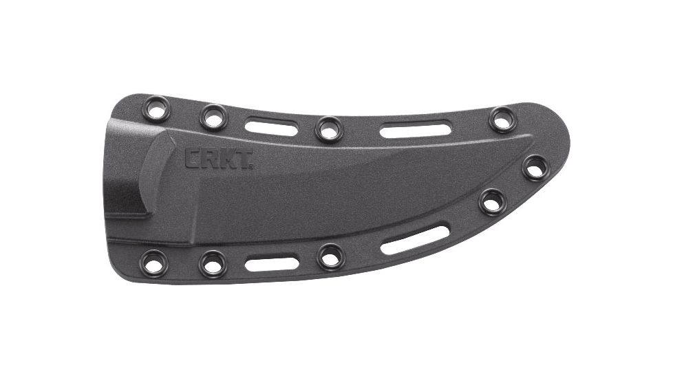 CRKT Clever Girl Fixed Blade Knife w/Sheath, 4.6in 54-56 HRC Plain Blade, G10 Handle CR 2709C