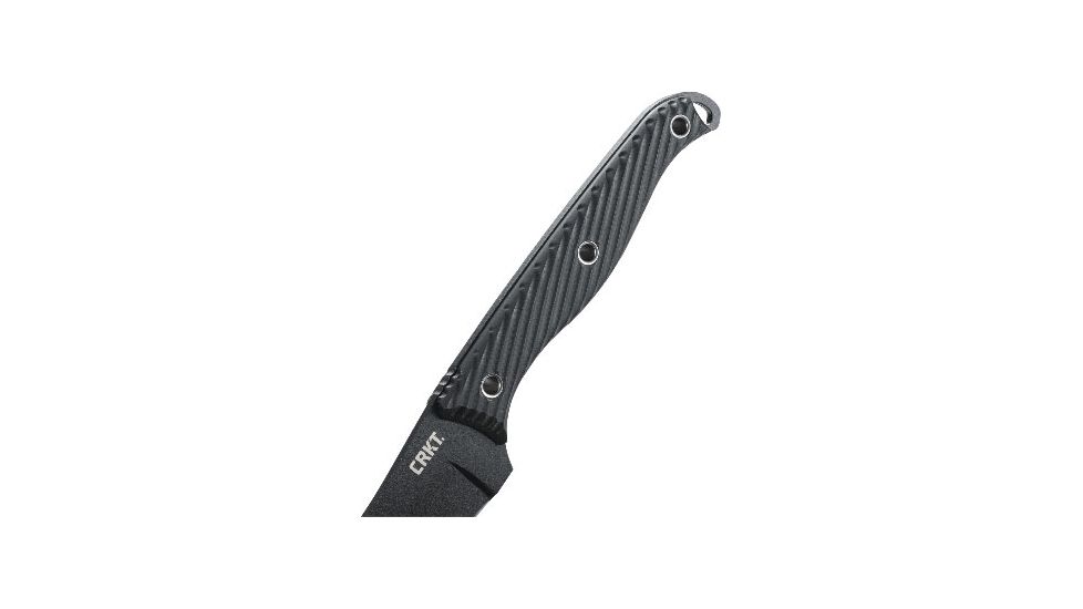 CRKT Clever Girl Fixed Blade Knife w/Sheath, 4.6in 54-56 HRC Plain Blade, G10 Handle CR 2709C