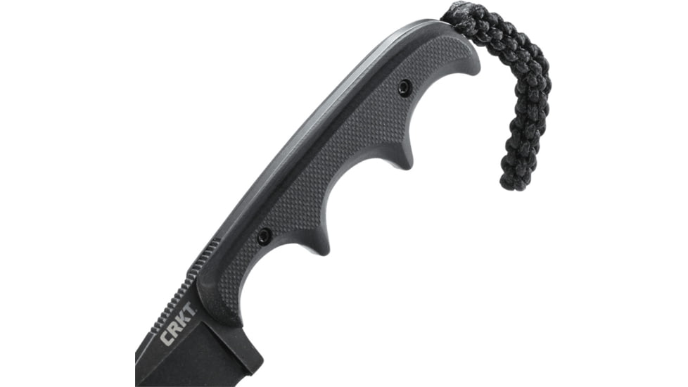CRKT Columbia River Folts Minimalist Drop Point Knife, Black 2384K