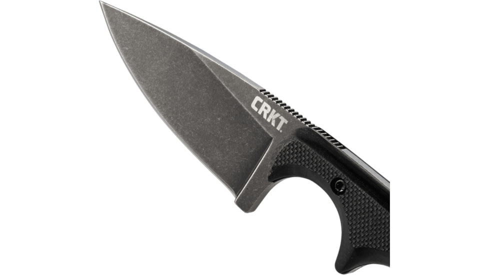 CRKT Columbia River Folts Minimalist Drop Point Knife, Black 2384K