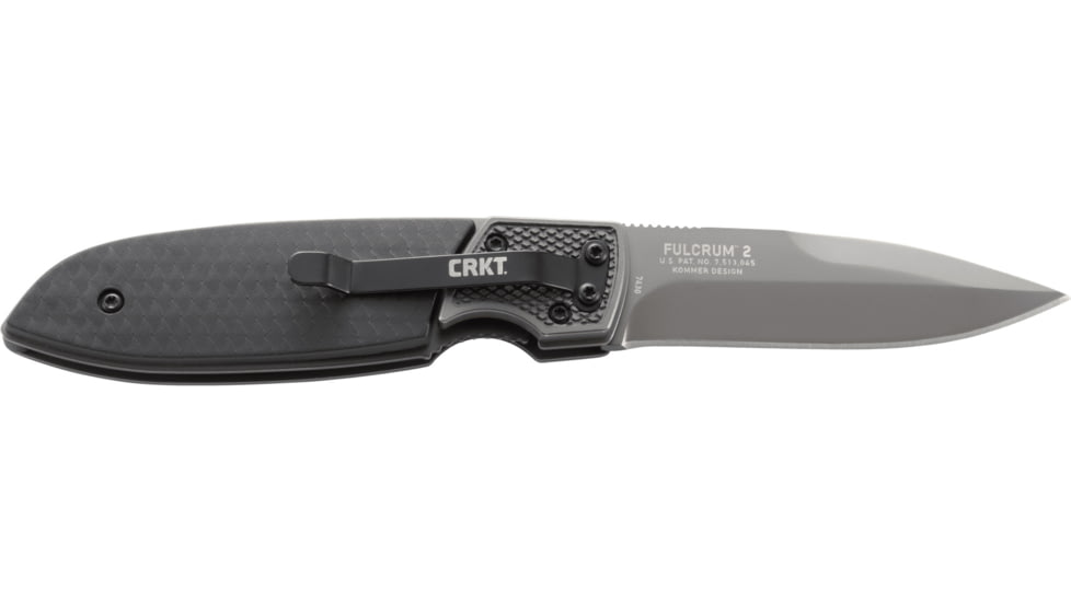 CRKT Columbia River Fulcrum 2 Compact Fine Edge Folding Knife, 7430