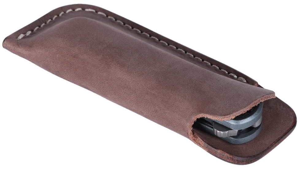 CRKT Folding Knife Leather Pocket Sheath, Brown, D7071