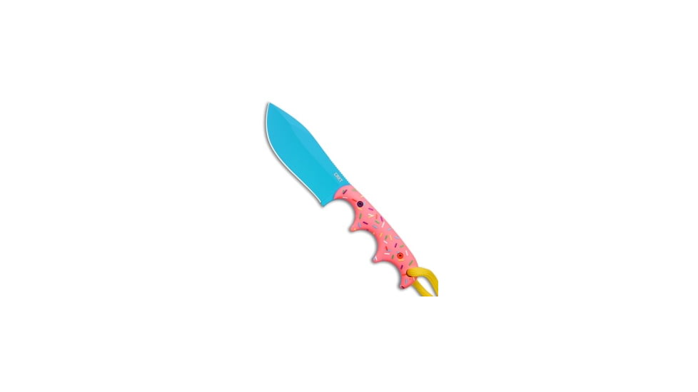 Crkt CRKT Folts Minimalist Dessert WarriorR Nessmuk Neck Knife 2.9" Blue, Pink, 8Cr13MoV, adult, BHQ-225294