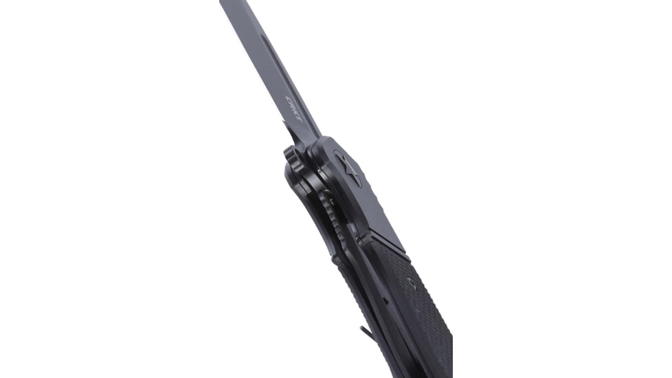 CRKT Homefront Compact Folding Knife, 2.91in, CPM S35VN, Drop Point Blade, Black Aluminum Handle, K245KKP