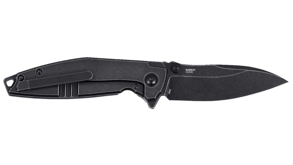 CRKT Ibis Frame Lock Folding Knife, 3.08in, S35VN, Drop Point Blade, Stainless Steel Handle, 2561