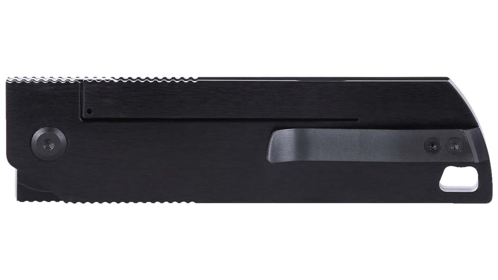 CRKT Mbombo Folding Knife, 3.23in, M390, Drop Point Blade, Black Chrome G10 Handle, 5920K