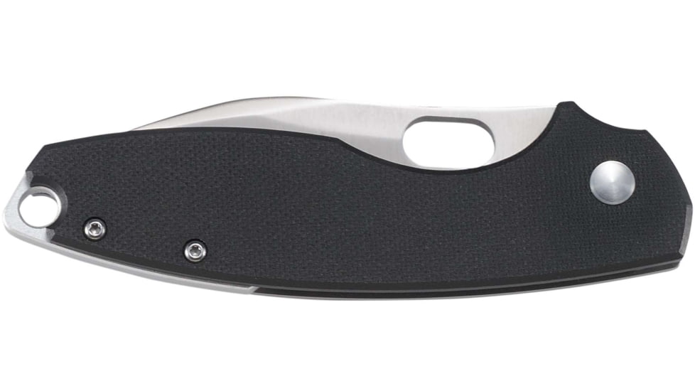 CRKT Pilar III Folding Knife, 2.97in, D2 Tool Steel Blade, Sheepsfoot Blade, Black G10 Handle, 5317
