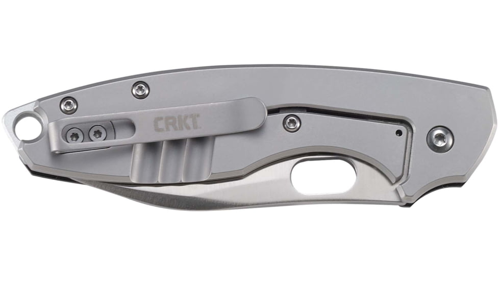 CRKT Pilar III Folding Knife, 2.97in, 8Cr13MoV, Sheepsfoot Blade, Black G10 Handle, 5317