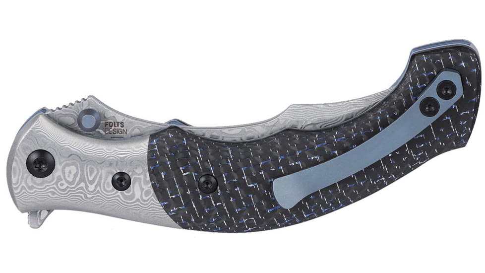 CRKT Ritual Compact Folding Knife, 3.33in, 12C27 Stainless Steel Blade, Persian Blade, Micarta Handle, 7466
