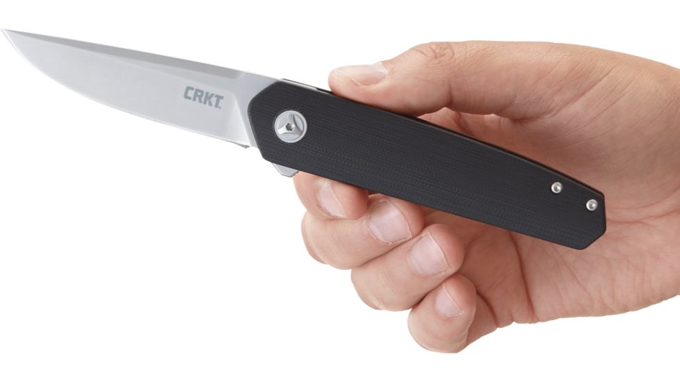 CRKT Cuatro, Black, 4.515 in/114.7 mm, 7090