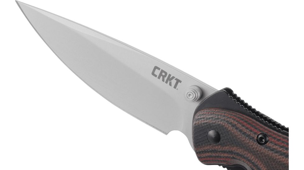 CRKT Endorser Folding Knife, Black Oxide Blade and Black Handle 1105K