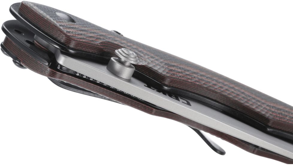 CRKT Endorser Folding Knife, Black Oxide Blade and Black Handle 1105K