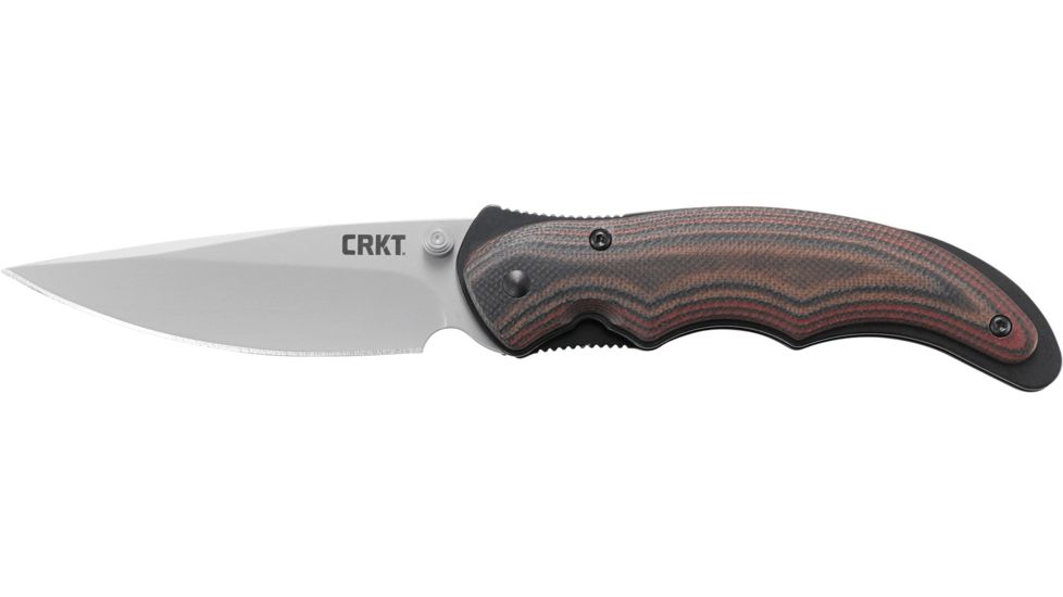 CRKT Endorser Folding Knife, Black Oxide Blade and Black Handle 1105K