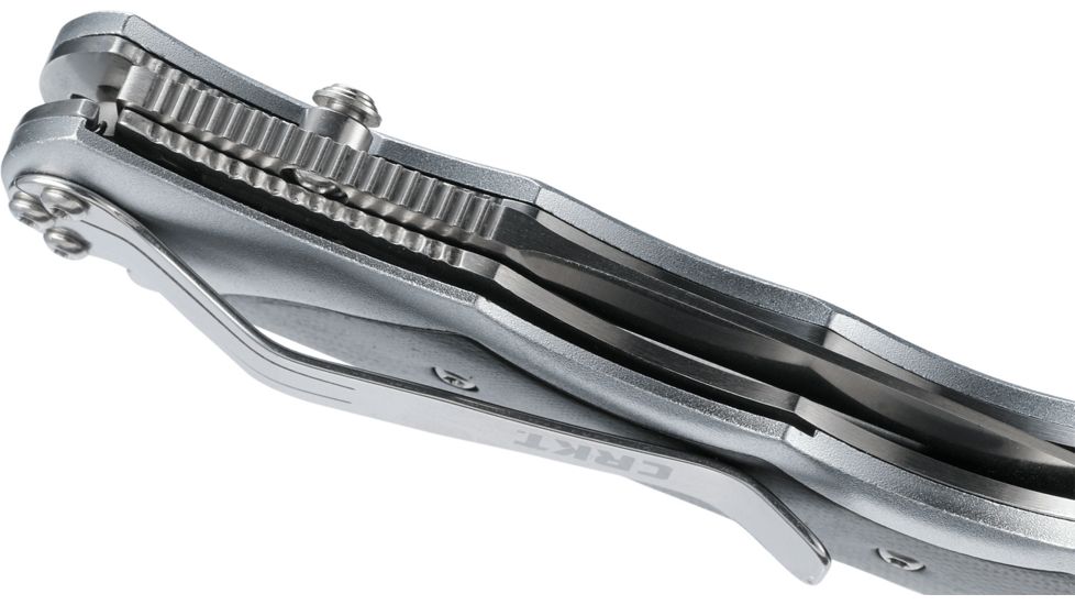 CRKT Fire Spark Tactical Assisted Folding Knife, Black Oxide Blade 1050K