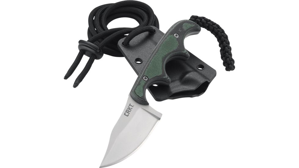 CRKT Folts Minimalist Knife - Bowie Blade - Fiber Scales, Razor Edge 2387