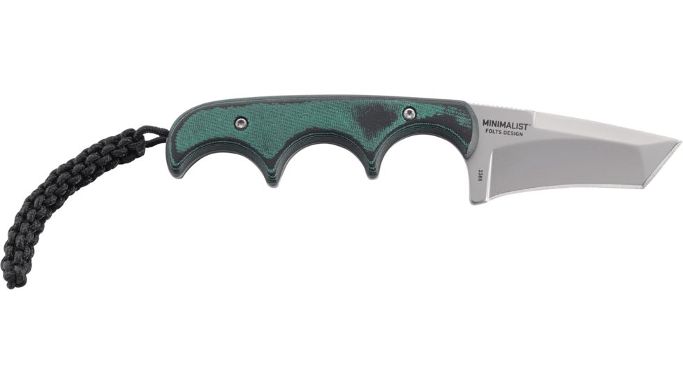 CRKT Folts Minimalist Knife - Tanto blade - fiber Scales, Razor Edge 2386