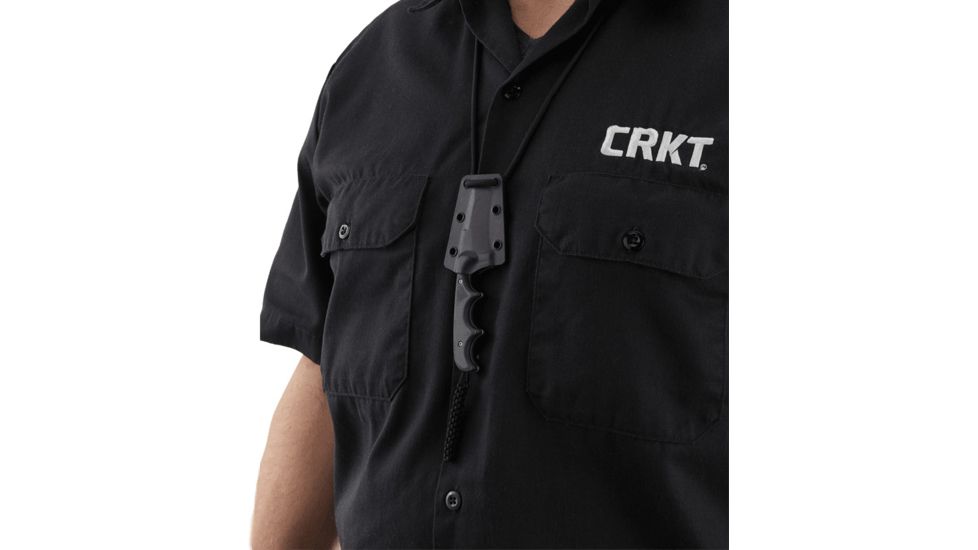 CRKT Folts Minimalist Knife - Tanto blade - fiber Scales, Razor Edge 2386