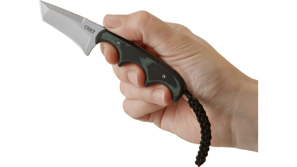 CRKT Folts Minimalist Knife - Tanto blade - fiber Scales, Razor Edge 2386