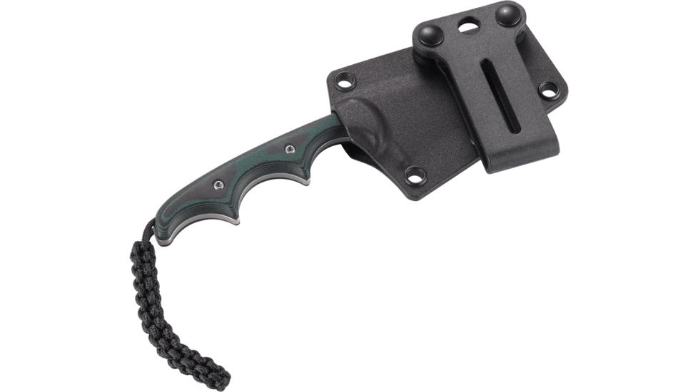 CRKT Folts Minimalist Knife - Wharncliffe Neck Knife, Razor-Sharp Edge 2385