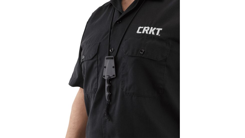 CRKT Folts Minimalist Knife - Wharncliffe Neck Knife, Razor-Sharp Edge 2385