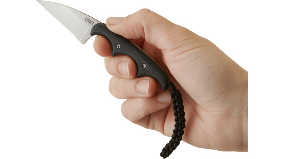 CRKT Folts Minimalist Knife - Wharncliffe Neck Knife, Razor-Sharp Edge 2385