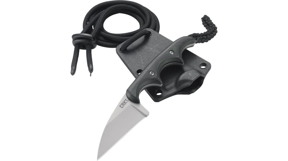 CRKT Folts Minimalist Knife - Wharncliffe Neck Knife, Razor-Sharp Edge 2385