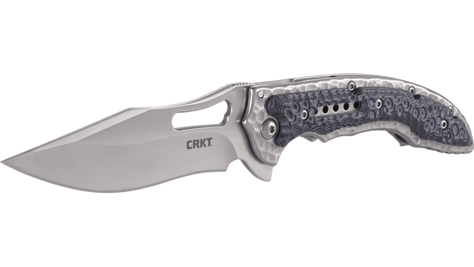CRKT Fossil Black Compact Folding Pocket Knife, 5462
