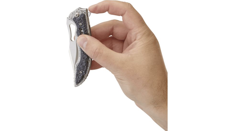 CRKT Fossil Black Compact Folding Pocket Knife, 5462