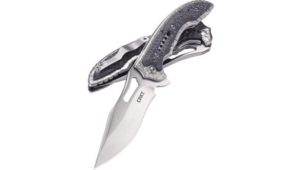 CRKT Fossil Black Compact Folding Pocket Knife, 5462