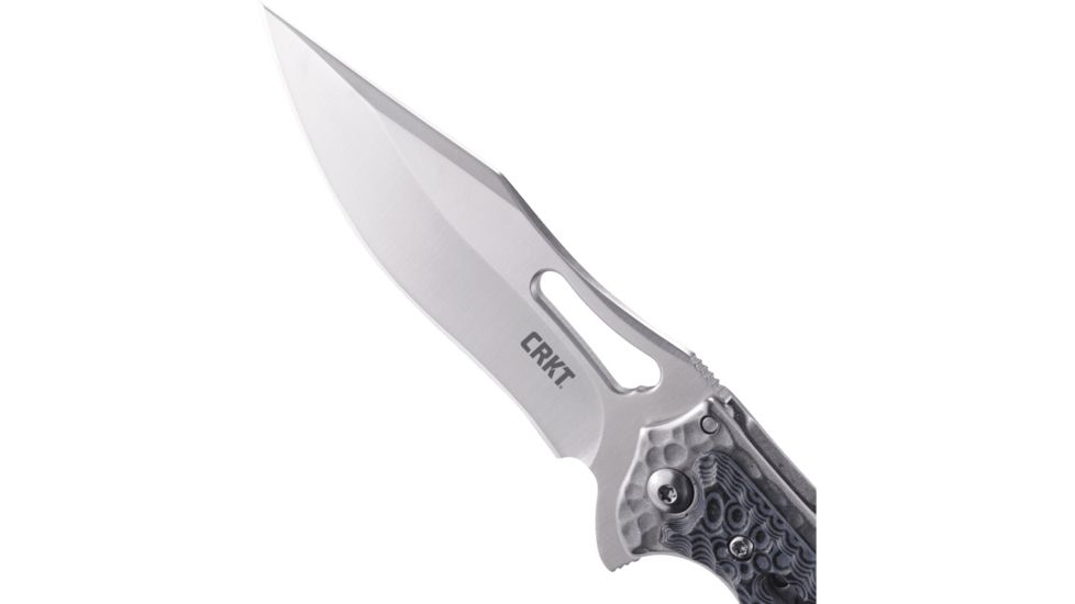 CRKT Fossil Black Compact Folding Pocket Knife, 5462