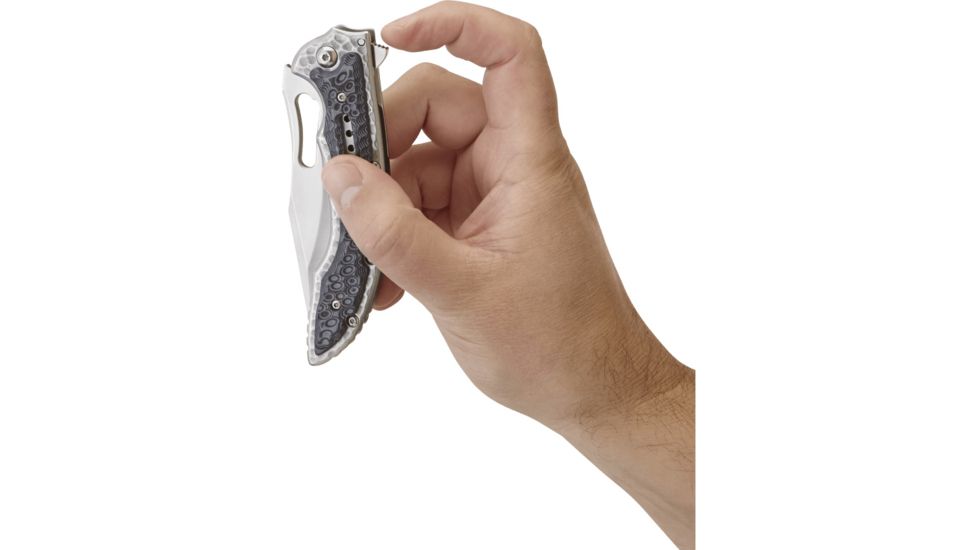 CRKT Fossil Black Compact Folding Pocket Knife, 5473