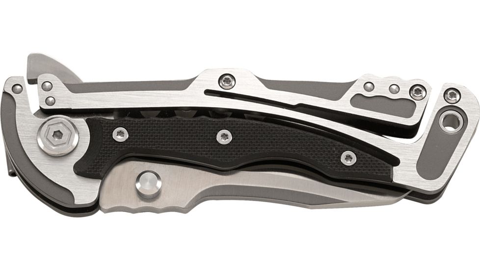 CRKT Graphite Serrated Folding Knife, 5195