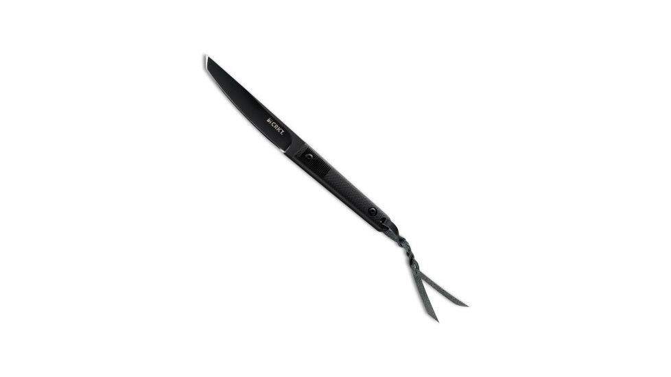 CRKT Halligan Sweet K.I.S.S. - 4.03in. Tanto Blade, Black Glass Filled Nylon Handle, Sheath 2356