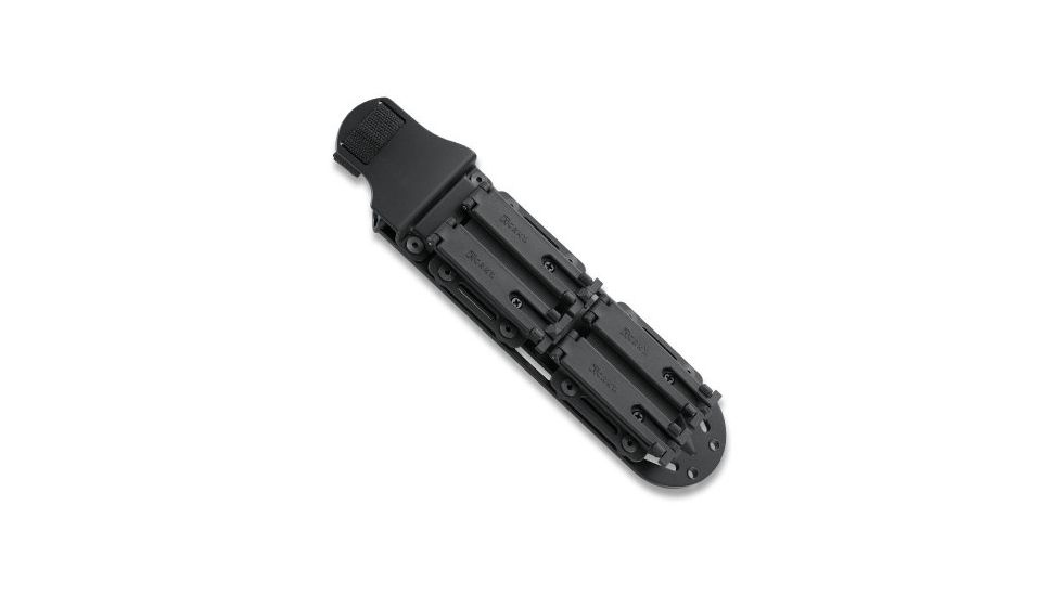 CRKT Hammond FE 9 Fixed Blade Knife w/ Black Powder Coated Blade and Black Handle 2210