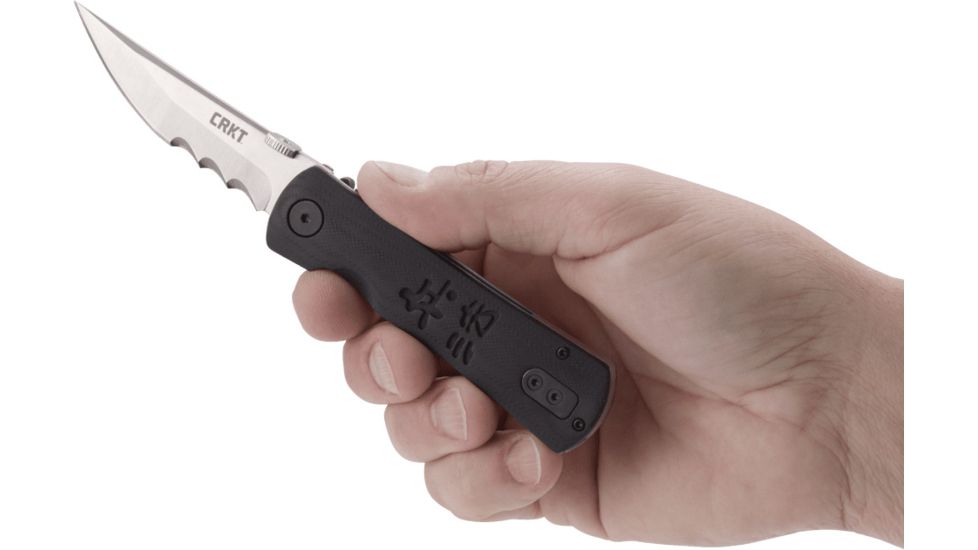 CRKT Heiho Knife - 3.125in. Blade, VEFF Combo Edge 2901