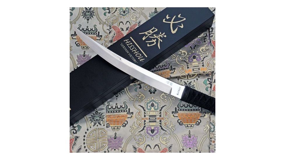 CRKT Hisshou Fixed Blade Knife by James Williams Design w/ Kydex Sheath 2910