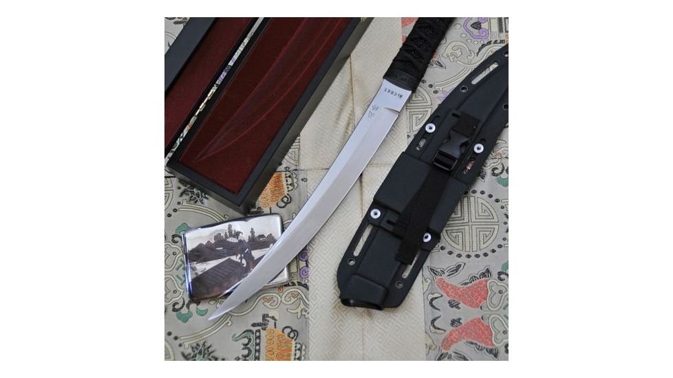 CRKT Hisshou Fixed Blade Knife by James Williams Design w/ Kydex Sheath 2910