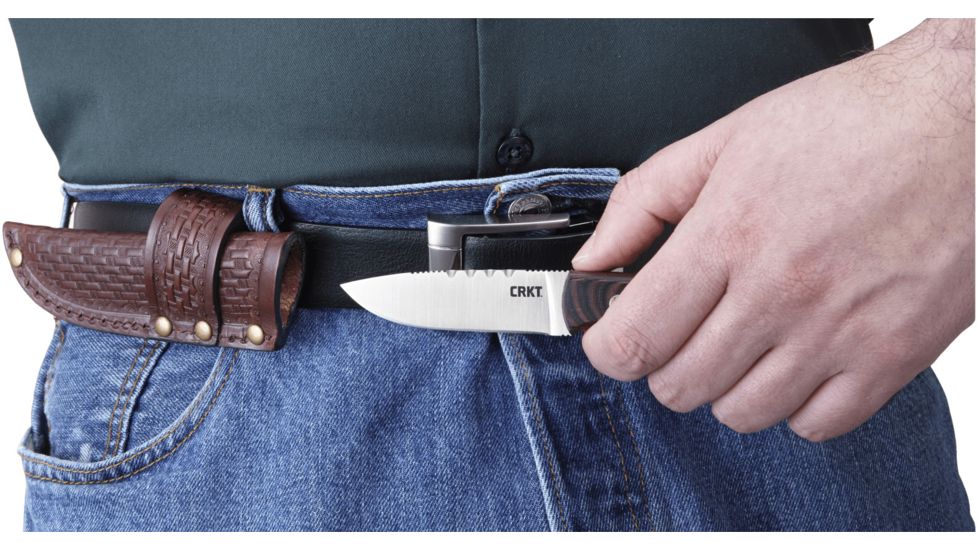 CRKT HuntN Fisch Fixed Blade Knife 2861