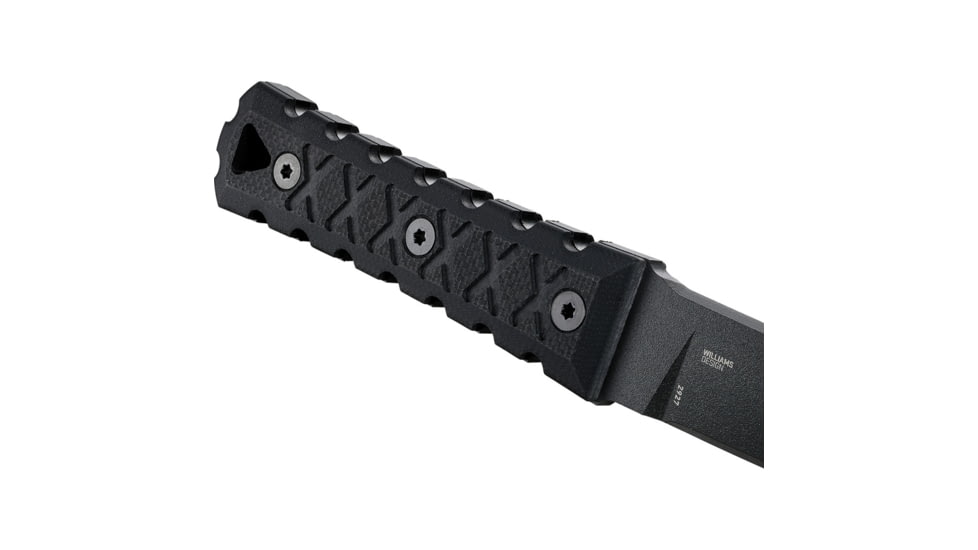 CRKT HZ6 Fixed Blade Knife, 6.50in, SK-5, Cleaver, G10 Handle, 2927