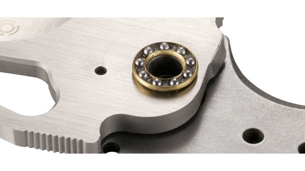 CRKT Ikoma Fossil - 3.96in. Plain Blade, IKBS, Stainless Steel &amp; G10 Scales, Clip 5470