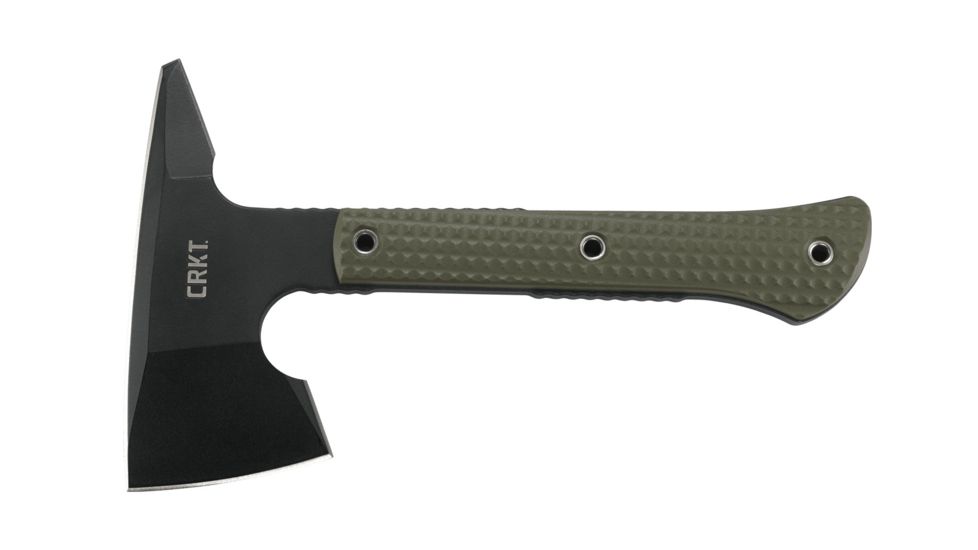 CRKT Jenny Wren - Compact, Designed By Ryan Johnson Of Rmj Tactical in Chattanooga, Tomahawk W/Sheath, 2.58in, Axe, Powder Coat Finish, Glass Reinforced Nylon Handle, 2726