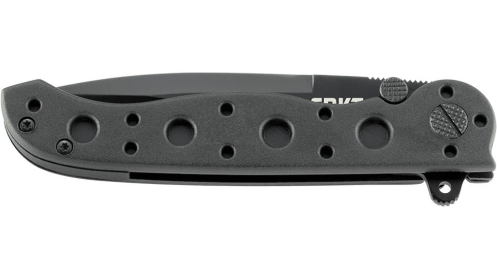 CRKT M16-01 Carson Spear Point Nylon Handle Folding Knife, EDP Black Blade M16-01KZ