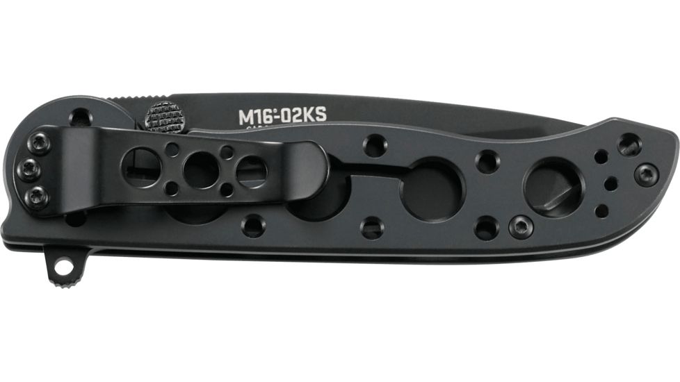 CRKT M16-02KS Tanto, Black, 4.299 in/109.2 mm, M16-02KS
