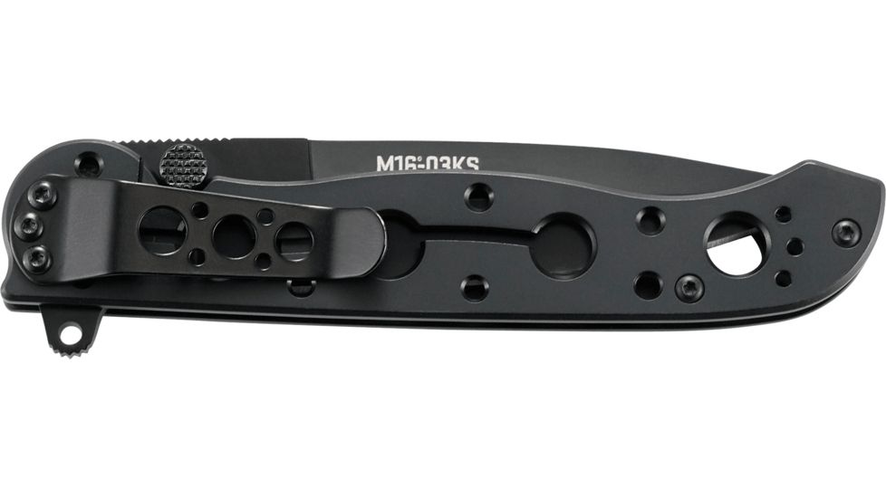 CRKT M16-03KS Spear Point, Black, 4.658 in/118.3 mm, M16-03KS