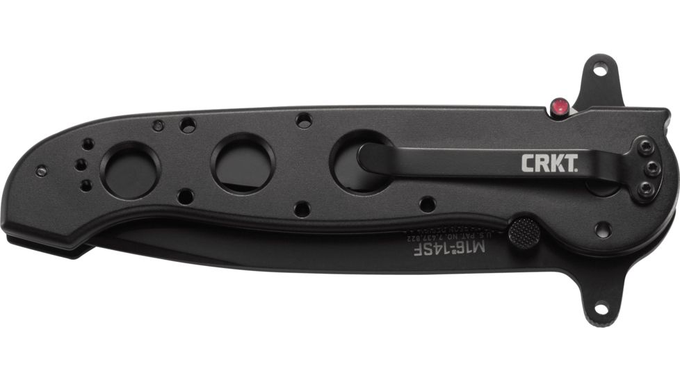 CRKT M16-14 Big Dog Special Forces Tanto Folding Knife, Triple Point Serrations, M16-14SF