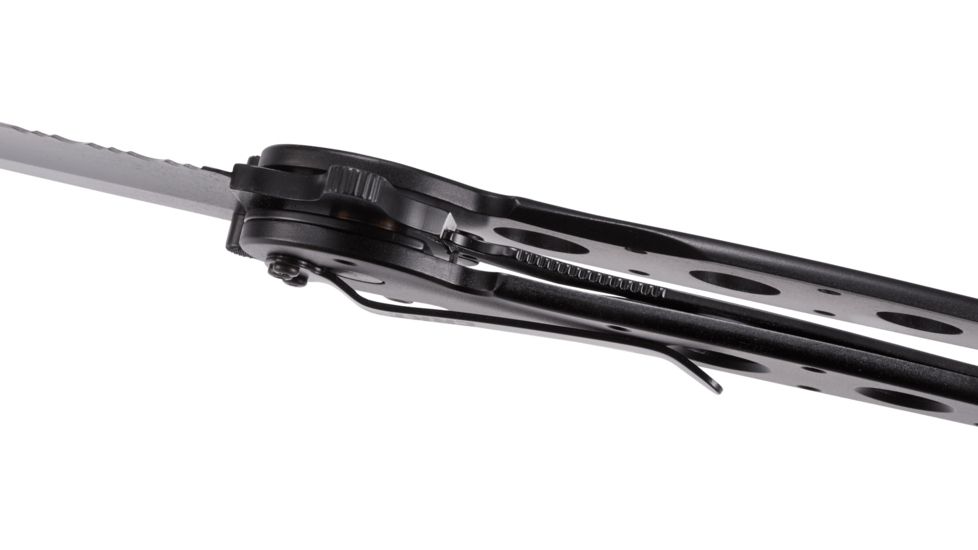 CRKT M16-14 Big Dog Special Forces Tanto Folding Knife, Triple Point Serrations, M16-14SF